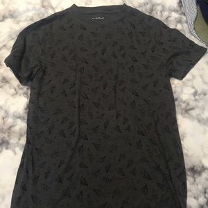 Boys paper airplane shirt